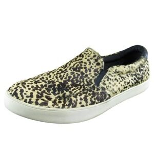 Dr. Scholl's Scout Women Slip-On Shoes Brown Leather Slip On Size 6.5 Medium